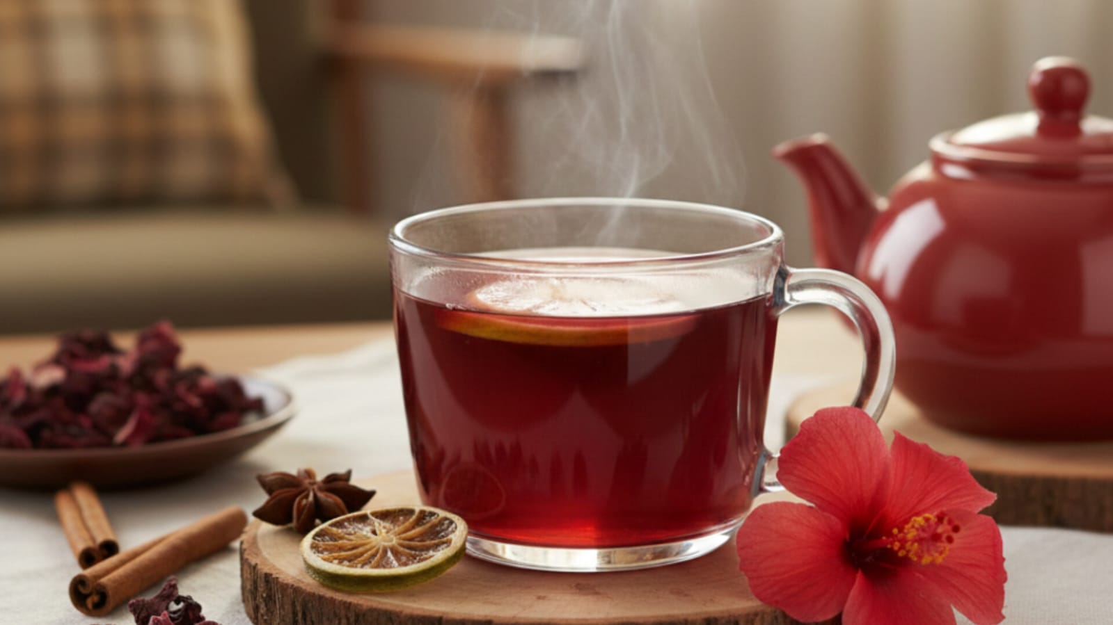 Hibiscus Tea: জবা ফুলের চা নিয়ন্ত্রণ রাখবে সুগার, কমবে ওজন
