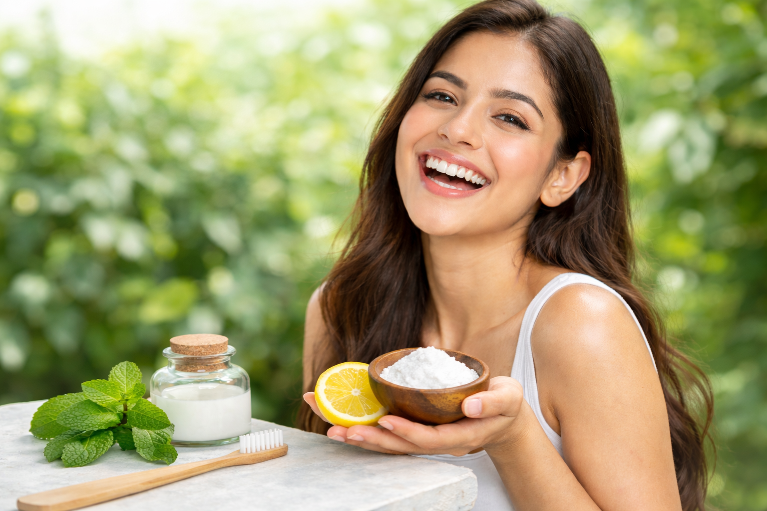 Home remedies for teeth whitening. TBS HerbTrove