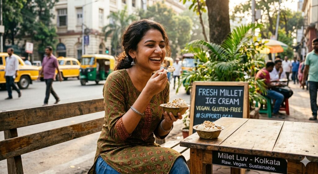 Millet Ice Cream. @TBSHerbTrove